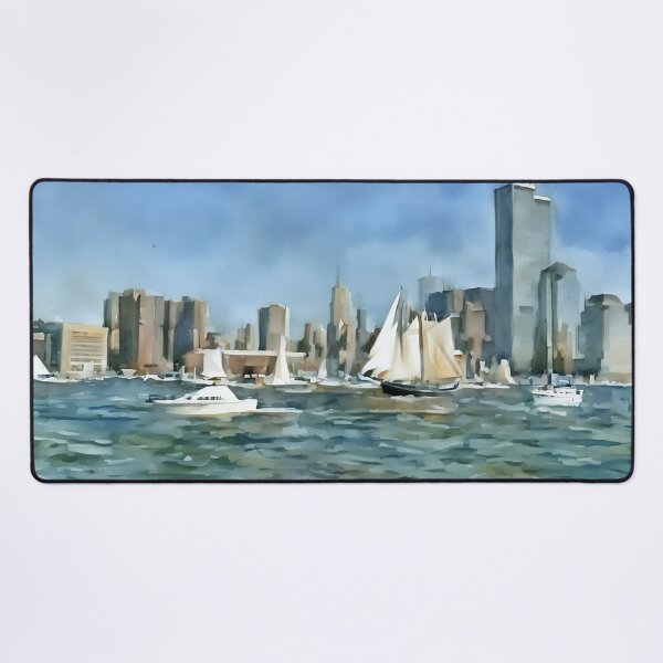 Item preview, Sails and Skyscrapers designed and sold by RCWatercolours.