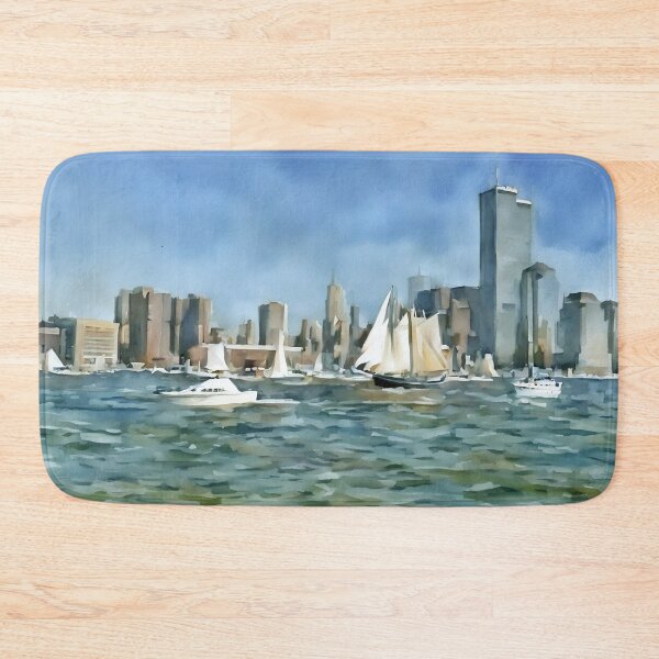 Item preview, Sails and Skyscrapers designed and sold by RCWatercolours.