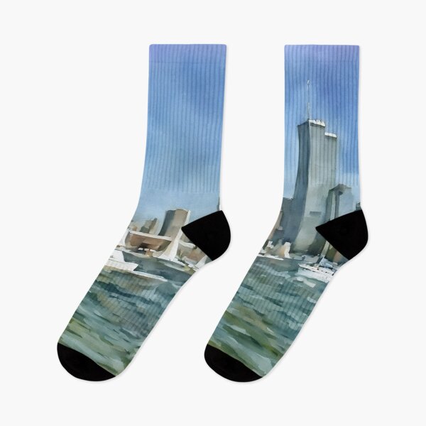 Item preview, Sails and Skyscrapers designed and sold by RCWatercolours.
