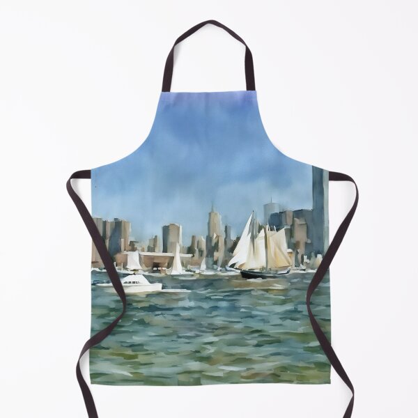 Item preview, Sails and Skyscrapers designed and sold by RCWatercolours.