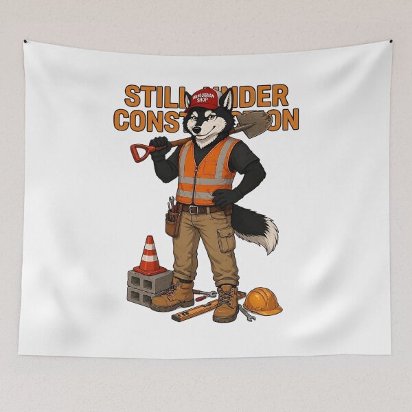 Item preview, Wolf Worker designed and sold by Mangurrian Shop.