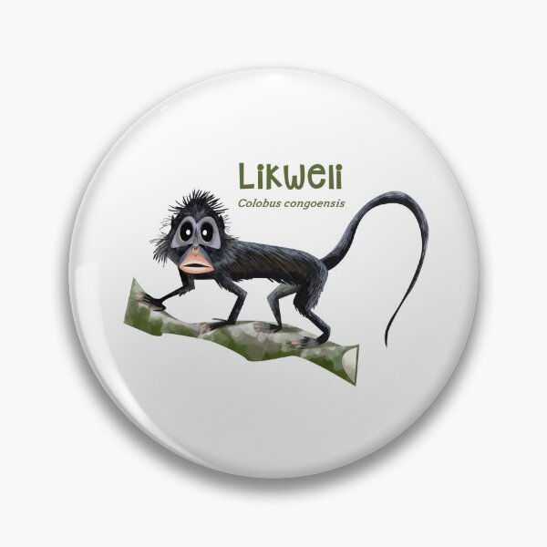 Item preview, Likweli Colobus Monkey designed and sold by Green Humour.