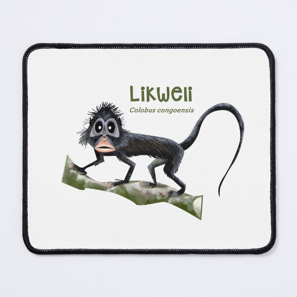 Item preview, Likweli Colobus Monkey designed and sold by Green Humour.