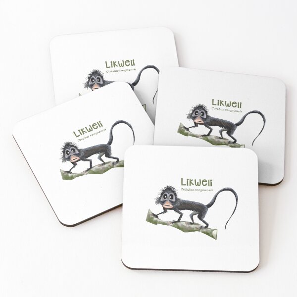 Item preview, Likweli Colobus Monkey designed and sold by Green Humour.
