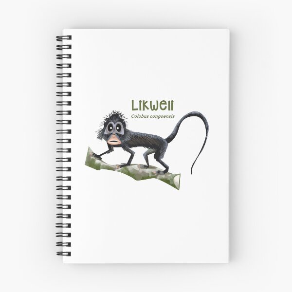 Item preview, Likweli Colobus Monkey designed and sold by Green Humour.