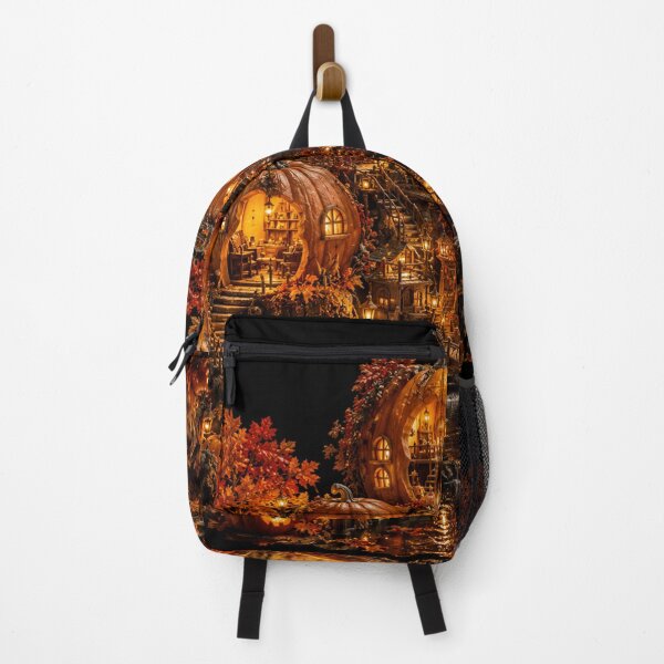 Item preview, Enchanted Pumpkin Village Autumn Wonderland designed and sold by ASWIN STUDIO.