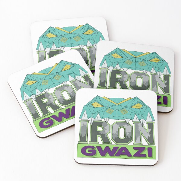 Item preview, Iron Gwazi Logo - Busch Gardens Hybrid Coaster (Theme Park Fan Art) designed and sold by FoolishDreamers.