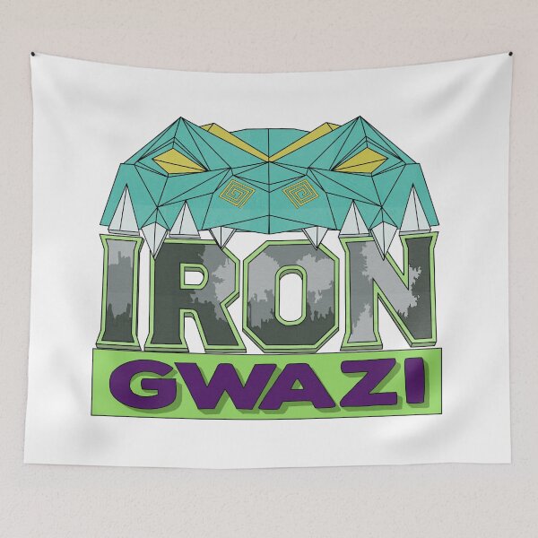 Item preview, Iron Gwazi Logo - Busch Gardens Hybrid Coaster (Theme Park Fan Art) designed and sold by FoolishDreamers.