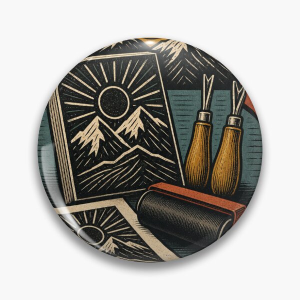 Item preview, Hand Carved Wood Block Print Texture designed and sold by fantasyy.