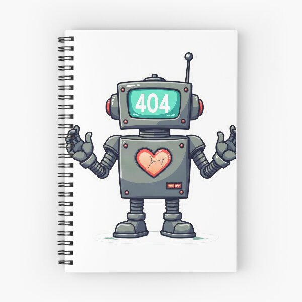 Item preview, 404 Soul Not Found Robot designed and sold by neurotech2023.