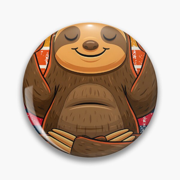 Item preview, Calm Sloth Embrace Relaxation and Peace of Mind designed and sold by Artessie.