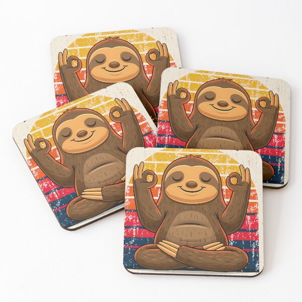 Item preview, Calm Sloth Embrace Relaxation and Peace of Mind designed and sold by Artessie.