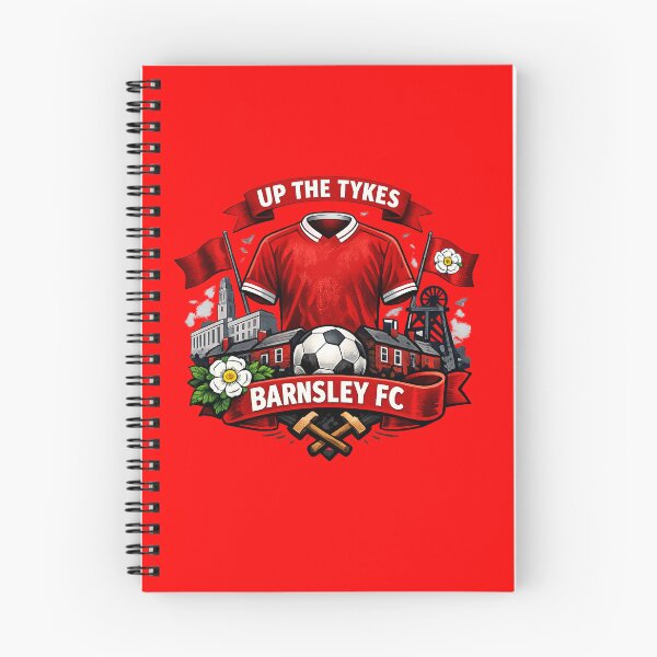 Item preview, Barnsley FC – Up The Tykes | Yorkshire Football Fan T-Shirt Design designed and sold by GarnerSupplyCo.