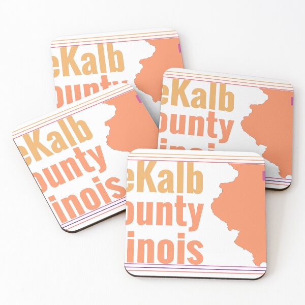 Item preview, Dekalb County Illinois Highlighted on State Map designed and sold by TheIconSmith.
