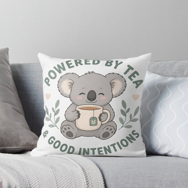 Item preview, Powered By Tea Cute Kawaii Koala Graphic designed and sold by cute stuff too.