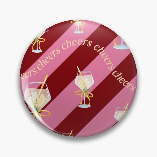 Item preview, Summer cheers, cocktail pattern designed and sold by milyblooms.