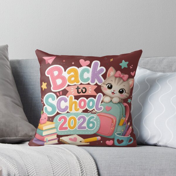Item preview, Back to School 2026 Cute Kawaii Cat | Adorable First Day of School Cartoon Kitten Gift designed and sold by HoMya.