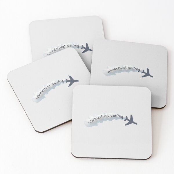 Item preview, Wanderlust Calling Travel Airplane Adventure Quote Graphic Art designed and sold by CreativeArtistL.