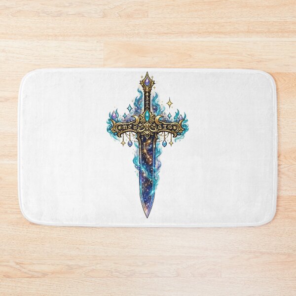 Item preview, Celestial Zodiac Sword | Cosmic Magic Blade | Fantasy Astrology Artwork designed and sold by irfanshikh.