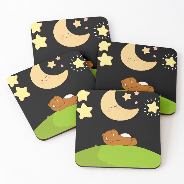 Aperçu de l'œuvre ours mignon qui dort créée et vendue par Dancyarts.