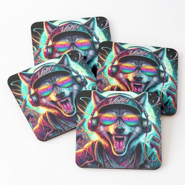 Item preview, wolf designed and sold by BrainGrafic.