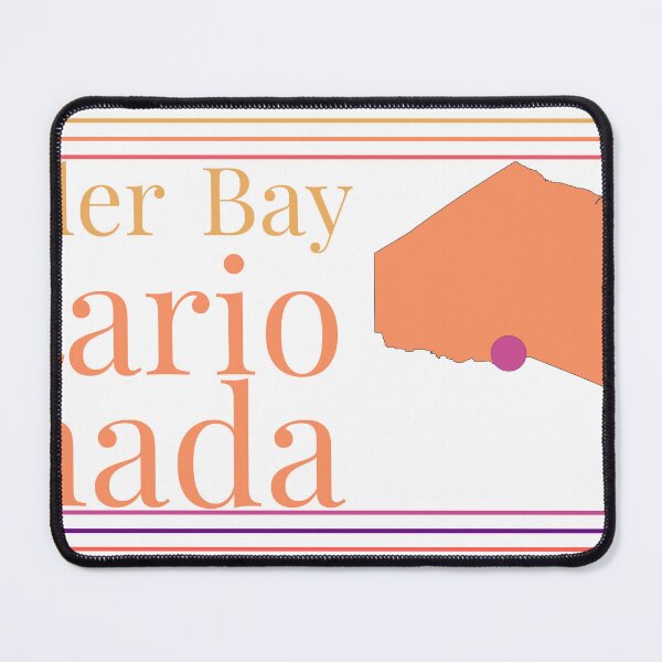 Item preview, Thunder Bay Ontario Canada City Marked On Map designed and sold by TheIconSmith.