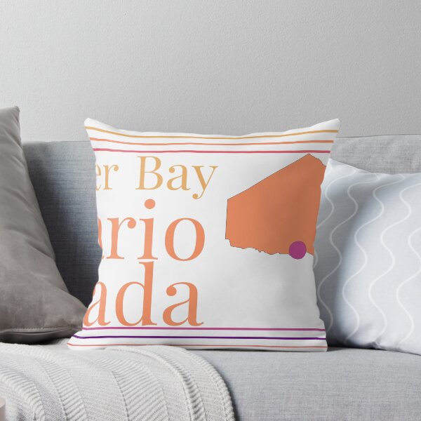 Item preview, Thunder Bay Ontario Canada City Marked On Map designed and sold by TheIconSmith.