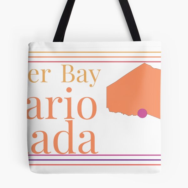 Item preview, Thunder Bay Ontario Canada City Marked On Map designed and sold by TheIconSmith.