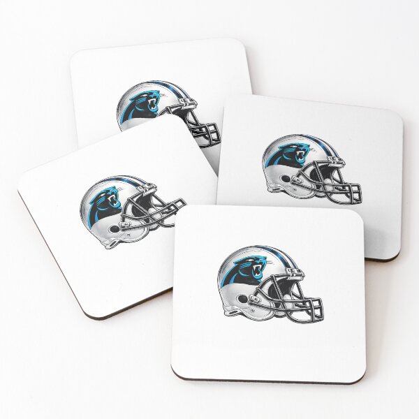 Item preview, Carolina Panthers NFL Helmet Logo Drawing designed and sold by Luke Foran Sports Art.