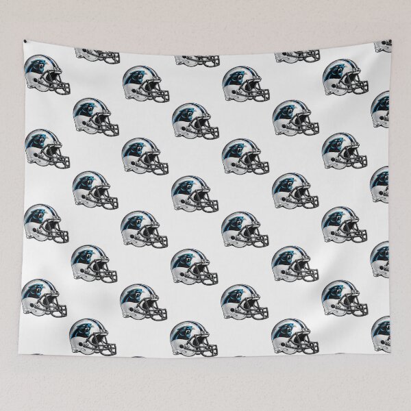 Item preview, Carolina Panthers NFL Helmet Logo Drawing designed and sold by Luke Foran Sports Art.