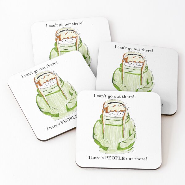 Item preview, Introvert Can't Go Out designed and sold by ForestVisTales.
