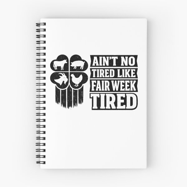Item preview, Ain't No Tired Like Fair Week Tired County Fair Farm Livestock Show Carnival Festival  designed and sold by Teeture.
