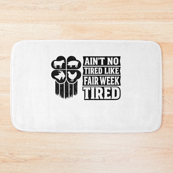 Item preview, Ain't No Tired Like Fair Week Tired County Fair Farm Livestock Show Carnival Festival  designed and sold by Teeture.