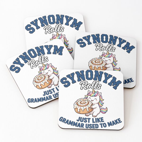 Item preview, Synonym Rolls Just Like Grammar Used To Make Funny Unicorn English Teacher designed and sold by Yellowriversss.