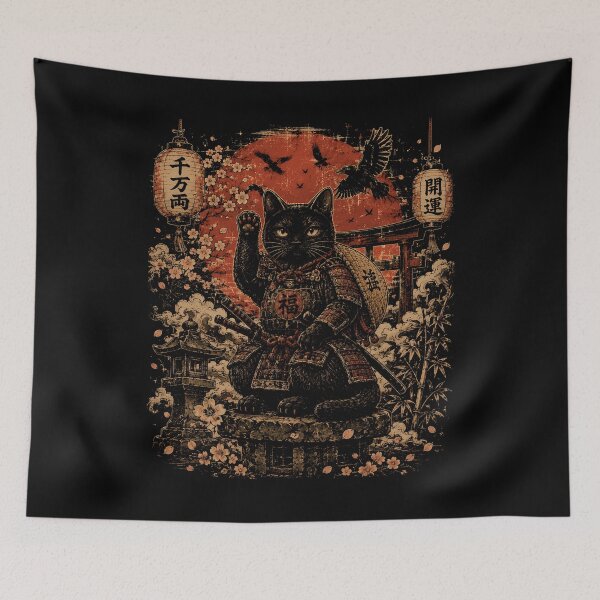 Item preview, Samurai Cat designed and sold by SignumShop.