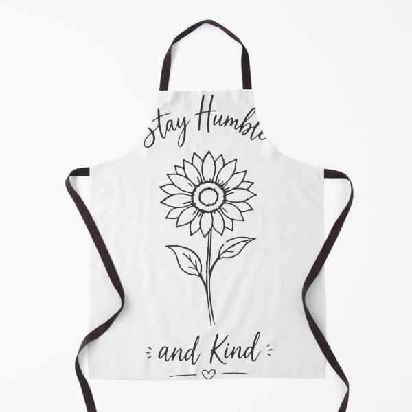 Item preview, Stay Humble and Kind Sunflower Quote designed and sold by DavidTeeStudio.