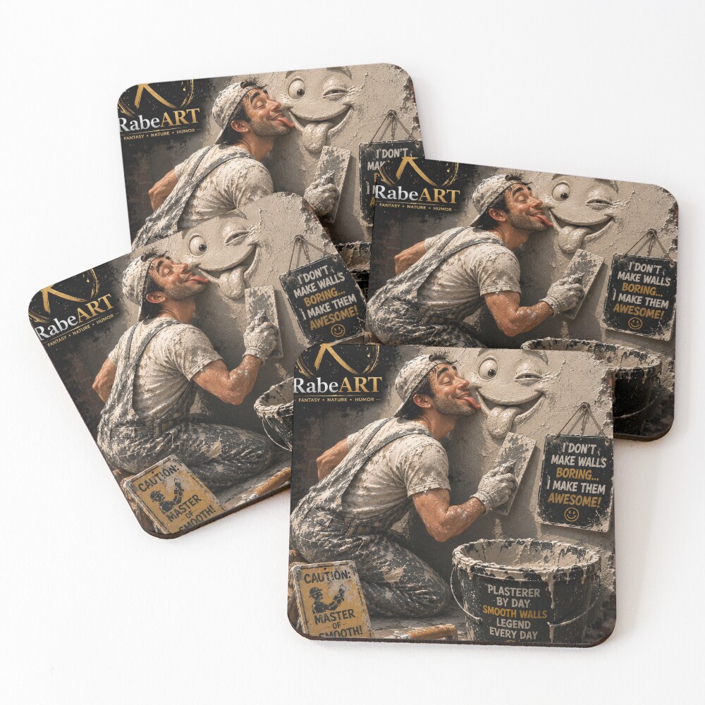 Item preview, Coasters (Set of 4) designed and sold by RabeART.