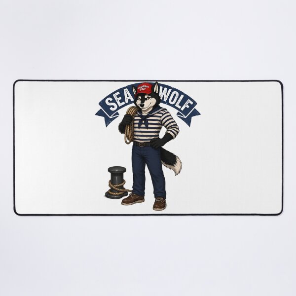 Item preview, Sea Wolf Sailor designed and sold by Mangurrian Shop.