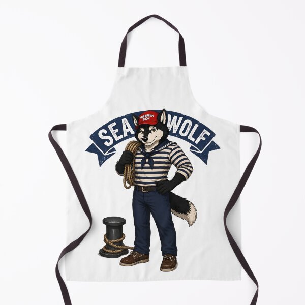 Item preview, Sea Wolf Sailor designed and sold by Mangurrian Shop.