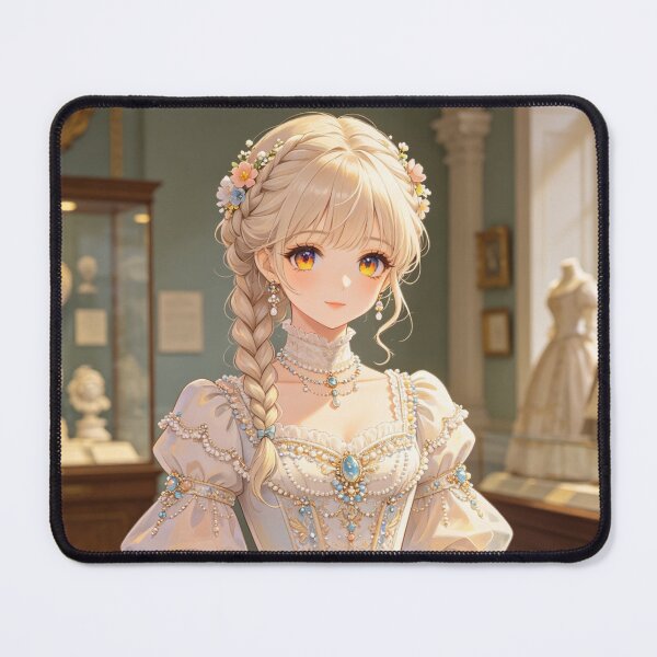 Item preview, Elegant Anime Princess in Baroque Royal Gown designed and sold by unboxedbyJuls.