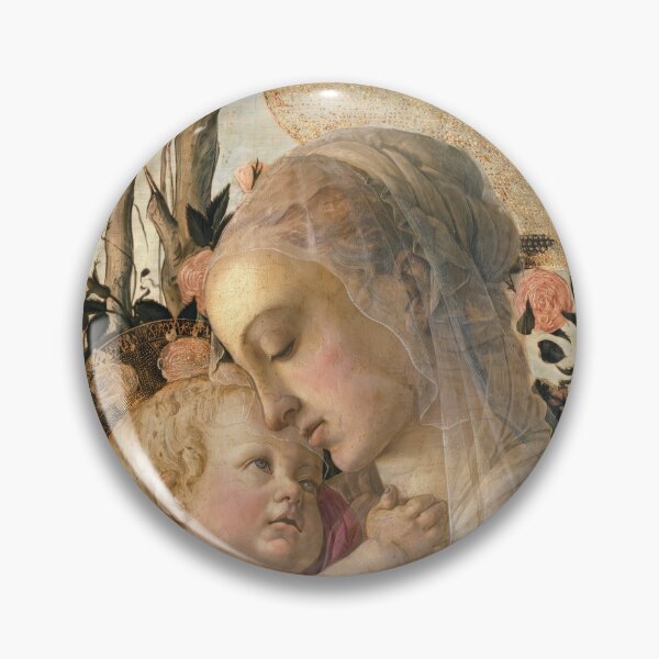 Item preview, Madonna and Child in Rose Garden designed and sold by artofuniverse.