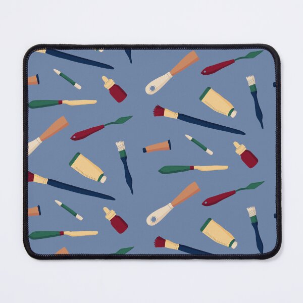 Item preview, Artist Studio - Multi Color on Slate Blue designed and sold by artistmaria.