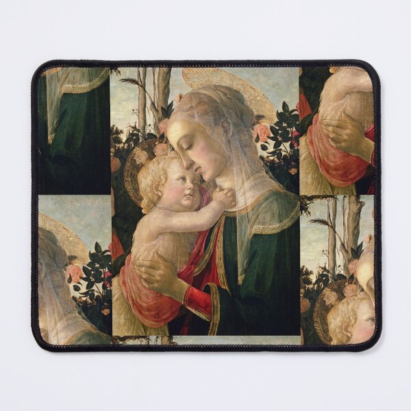 Item preview, Madonna and Child in Rose Garden designed and sold by artofuniverse.