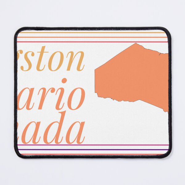 Item preview, Kingston Ontario Canada City Marked On Map designed and sold by TheIconSmith.