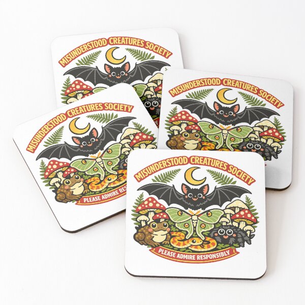 Item preview, Misunderstood Creatures Society designed and sold by Concrete Coffee Studio.
