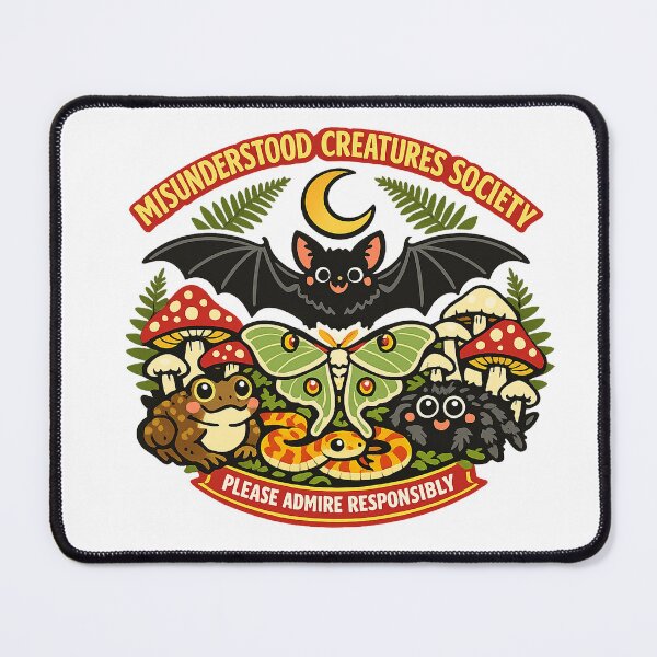 Item preview, Misunderstood Creatures Society designed and sold by Concrete Coffee Studio.