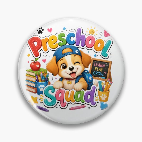 Item preview, Preschool Squad | Cute Kawaii Puppy Back-to-School Shirt for Kids & Preschoolers designed and sold by HoMya.