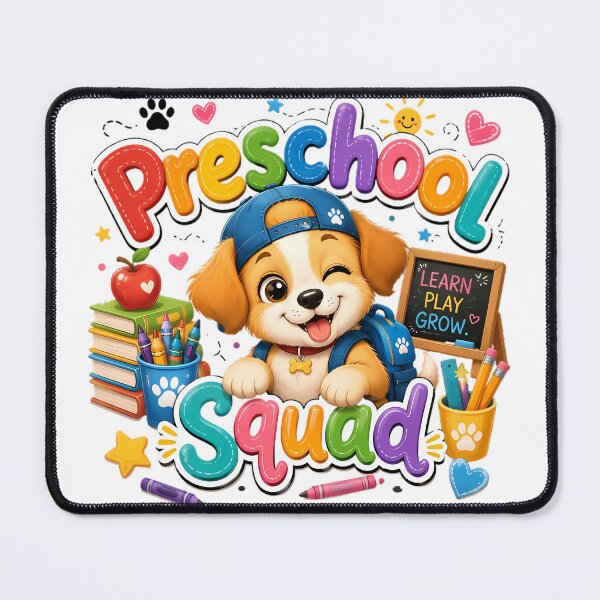 Item preview, Preschool Squad | Cute Kawaii Puppy Back-to-School Shirt for Kids & Preschoolers designed and sold by HoMya.