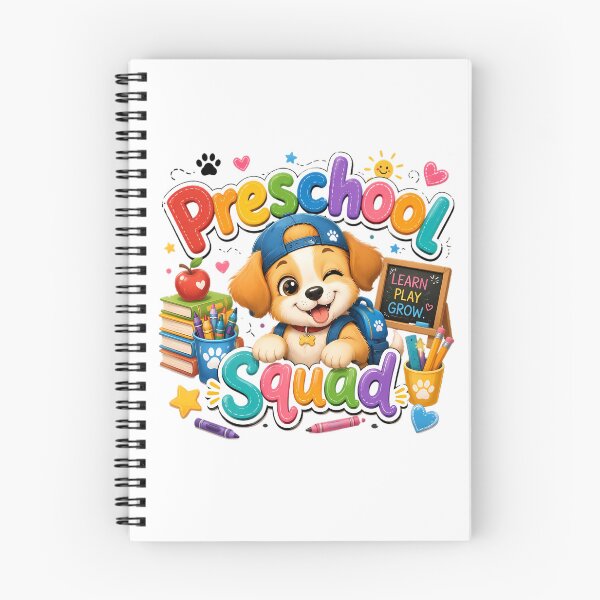 Item preview, Preschool Squad | Cute Kawaii Puppy Back-to-School Shirt for Kids & Preschoolers designed and sold by HoMya.