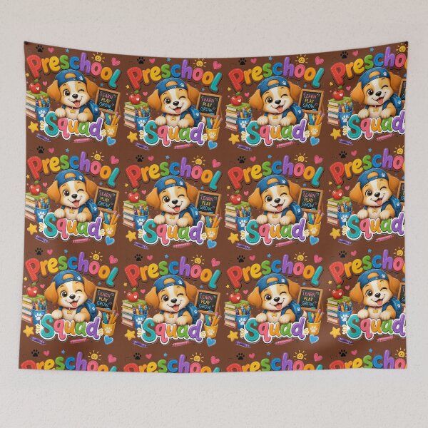 Item preview, Preschool Squad | Cute Kawaii Puppy Back-to-School Shirt for Kids & Preschoolers designed and sold by HoMya.